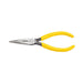 Klein Tools D203-7C 7" Standard Long-Nose Pliers - Side-Cutting with Spring