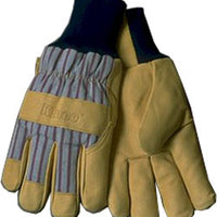 Grain Pigskin Work Gloves, Size Large