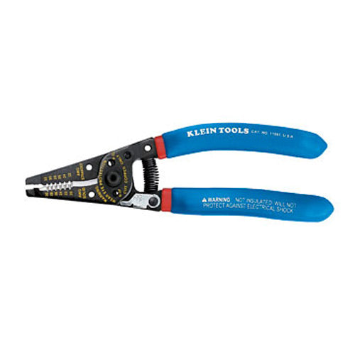 Klein Tools 11057 Klein-Kurve Wire Stripper/Cutter for 20-30 AWG Solid and 22 - 32 AWG Stranded Wire