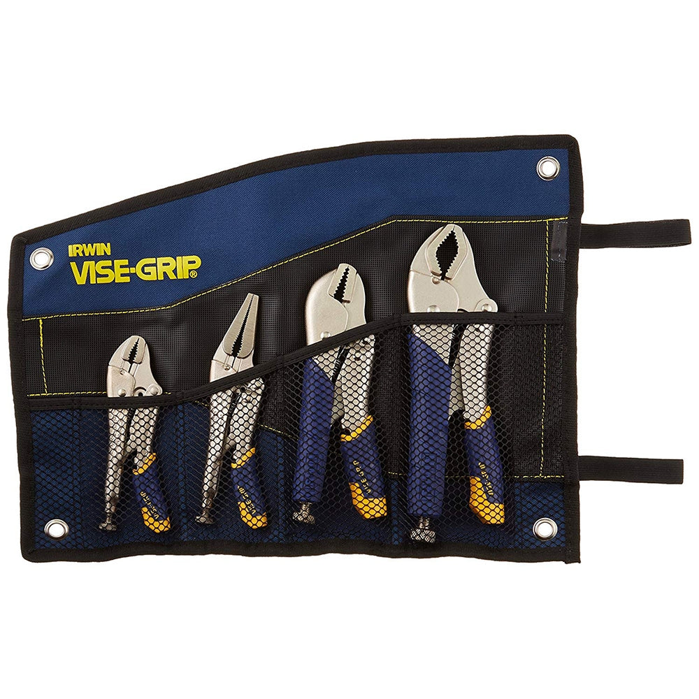Irwin Vise-Grip IRHT82592 Vise-Grip Fast Release 4 Piece Locking Pliers Set 