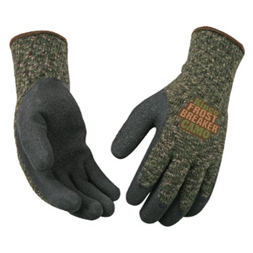 Kinco 1788-M Frost Breaker Camo Form Fitting Thermal Gloves, Size Medium