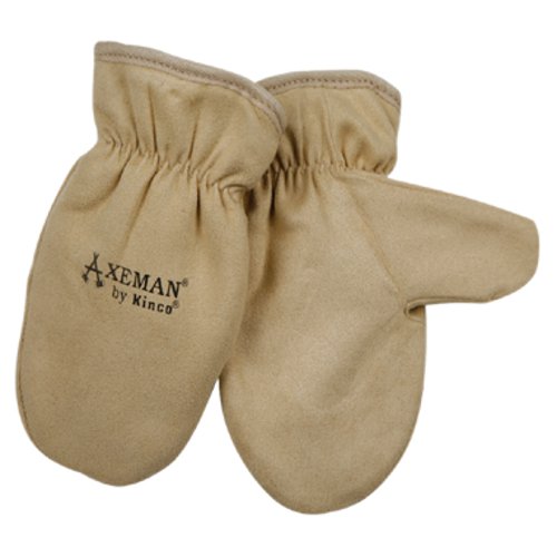 Kinco 1930-Y Youth's Lined Ultra Suede Axeman Mittens