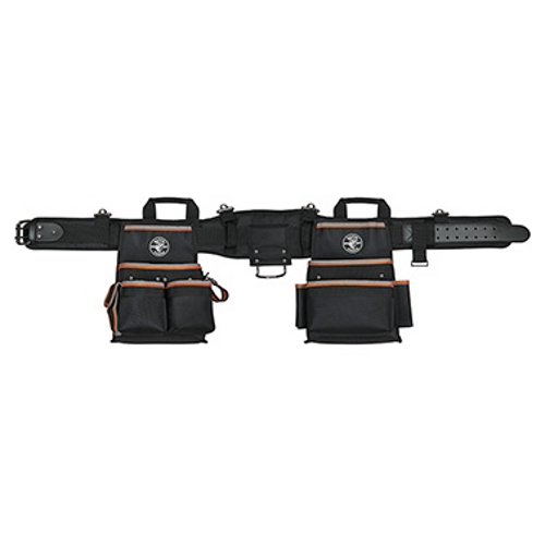 Klein Tools 55428 Tradesman Pro Electrician's Tool Belt, Size Large