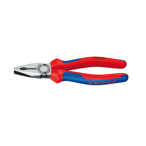 Knipex 03-02-160 6-1/4" High Leverage Pliers with Multi-Component Grips