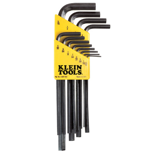 Klein Tools LLK12 12-Piece L-Style Hex-Key Caddy Set (Inches)