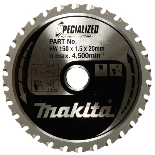 Makita A-96126 5-7/8" Aluminum 52T Carbide-Tipped Saw Blade