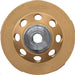 Makita A-96403 4-1/2" Anti-Vibration 8 Segment Turbo Diamond Cup Wheel