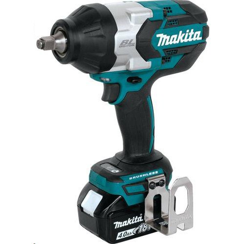 Makita XWT08T 18V LXT Lithium-Ion Brushless Cordless High-Torque 1/2" Impact Wrench with Friction Ring Kit 5.0Ah