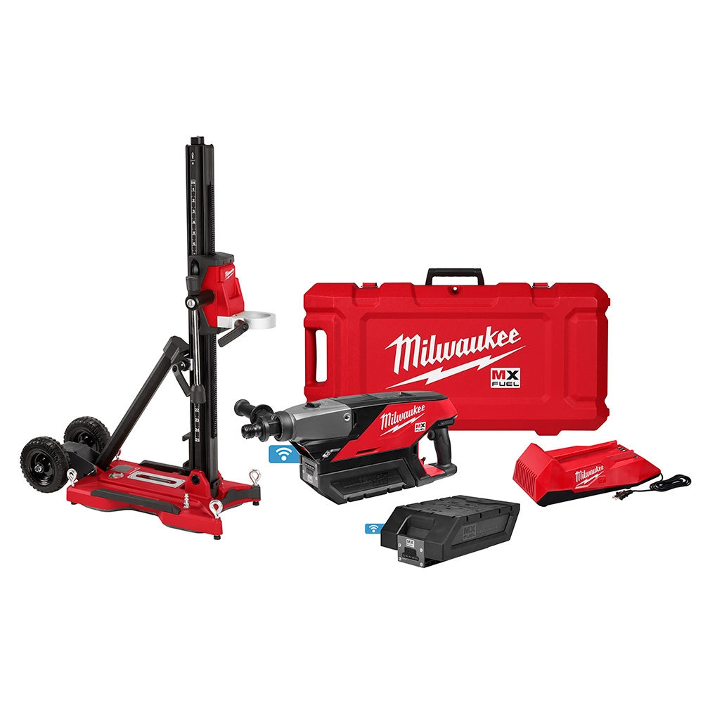 Milwaukee MXF301-2CXS MX FUEL Lithium-Ion Brushless Cordless Handheld Core Drill Kit w/ Stand Kit 6.0Ah