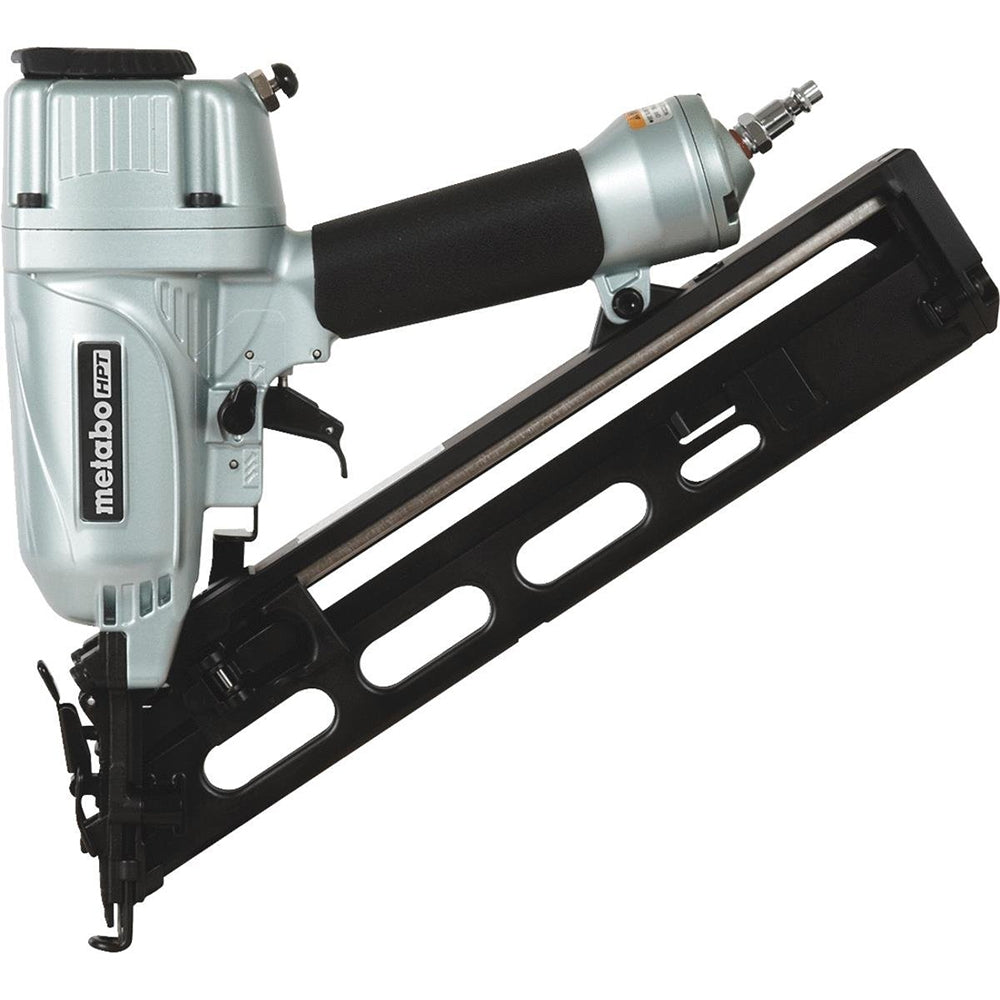 Hitachi / Metabo HPT NT65MA4M 34-Degree 15-Gauge 2-1/2" Pneumatic Angled Finish Nailer with Air Duster