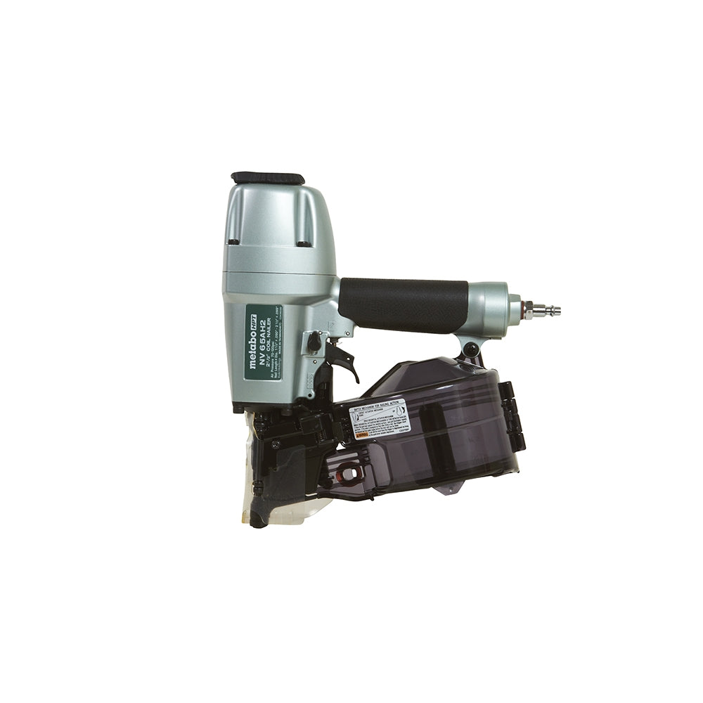 Hitachi / Metabo HPT NV65AH2M 15-Degree 2-1/2” Wire Weld/Plastic Collated Coil Siding Nailer (NV65AH2)