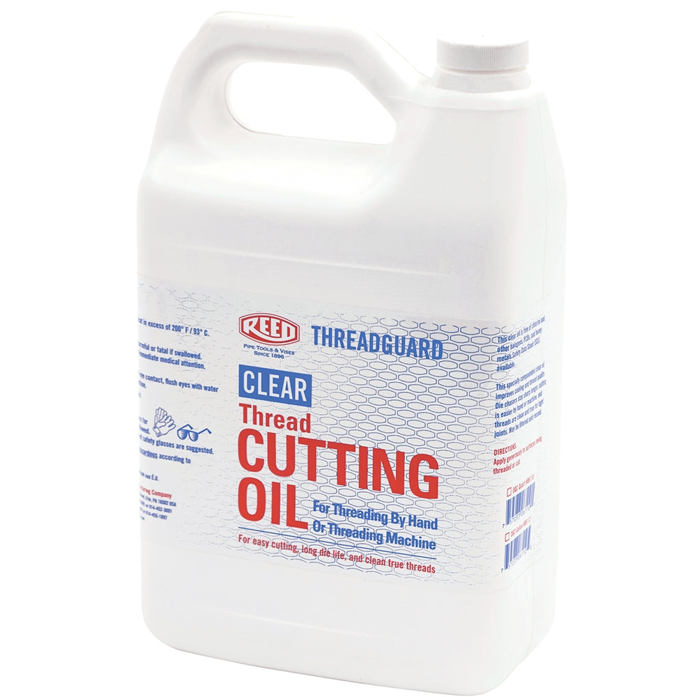Reed 6112 Threadguard Clear Cutting Oil, 1 Gal. 