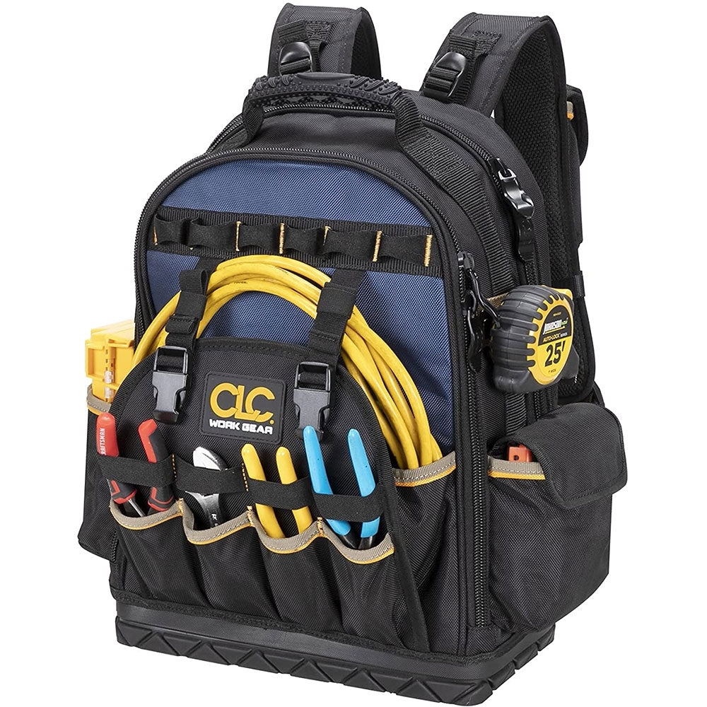 Custom LeatherCraft PB1133 38-Pocket Molded Base ​Tool Backpack