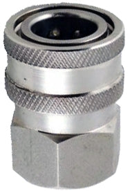 Legacy 8.707-103.0 5000 PSI 1/4" FPT Pressure Washer Hose Quick Coupler Socket - Stainless Steel