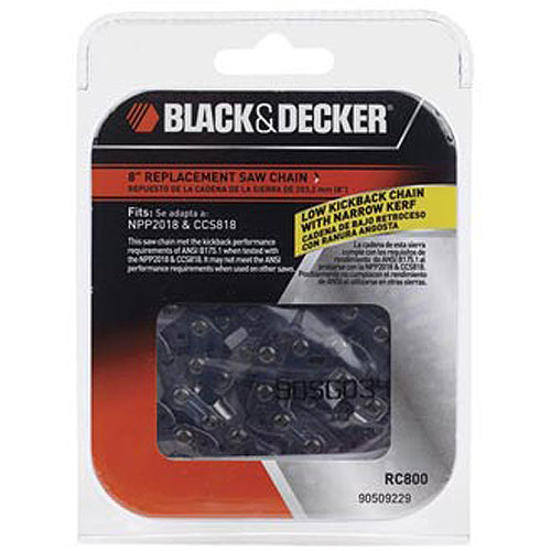 Black & Decker RC800 8" Replacement Cutting Chain 