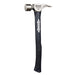 Stiletto Tools TI14SC-F 16" Fiberglass Hybrid Handle 14 oz. Titanium Head Round Smooth Face Straight Claw Hammer