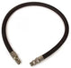 Interchange Brands 8.918-284.0 3/8" x 8' 6000 PSI Threaded Black Wrapped Pressure Washer Whip/Connector Hose