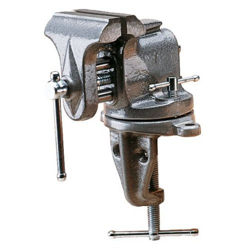 Wilton 33153 Bench Vise with Clamp-On Base, 3" Jaw Width, 2-1/2" Maximum Jaw Opening